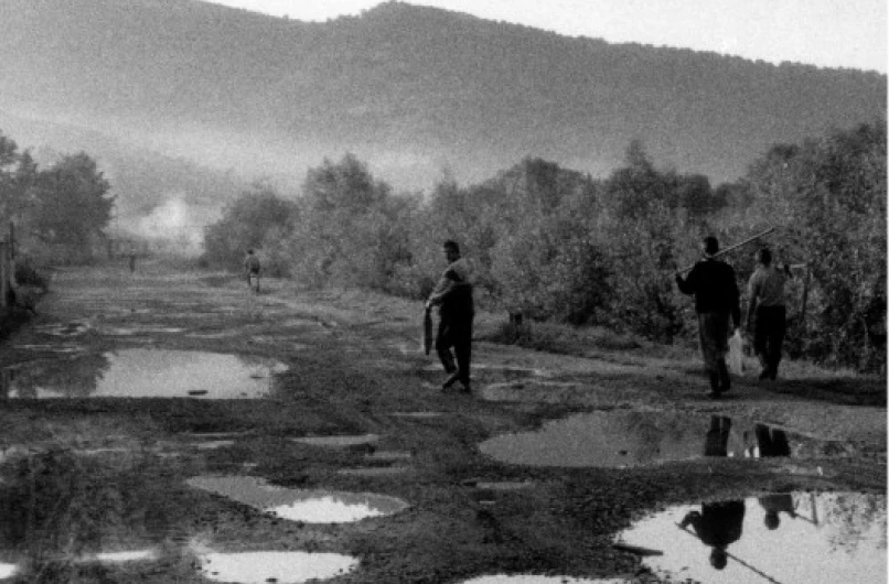 Postkarte „Oberwischau (Rumänien)“ von Michael Spengler